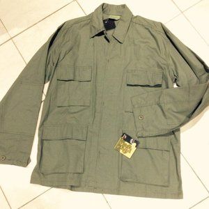 NWT Military Issued Green Army Jacket Fatigues S